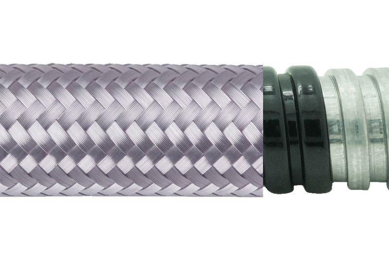 電線保護金屬編織軟管(防水防電磁波干擾)- PEG13PVCTB Series