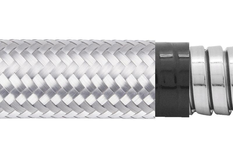 電線保護金屬編織軟管(防水防電磁波干擾) - PES23PVCSB Series