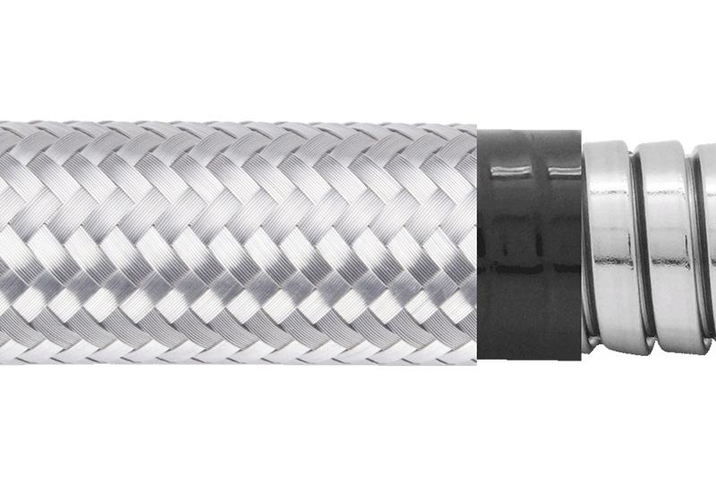 電線保護(hù)金屬編織軟管(防水防電磁波干擾) - PES23PVCSB Series 電線保護(hù)金屬編織軟管(防水防電磁波干擾) - PES23PVCSB Series